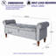 Aabidammar Velvet Upholstered Storage Bench