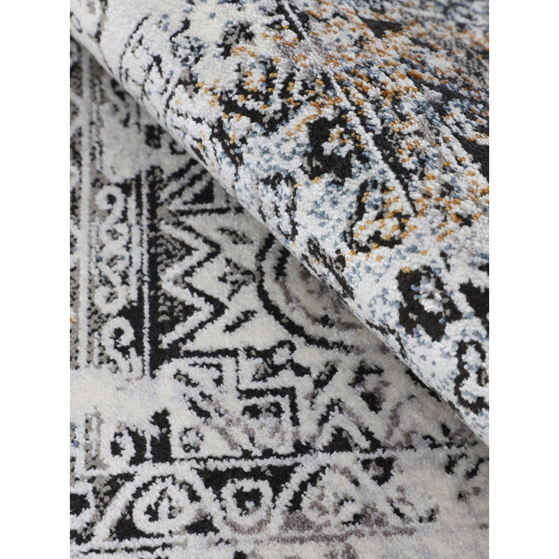 Liyath Oriental Wool Hand Woven Area Rug, Rectangle 140 x 200cm