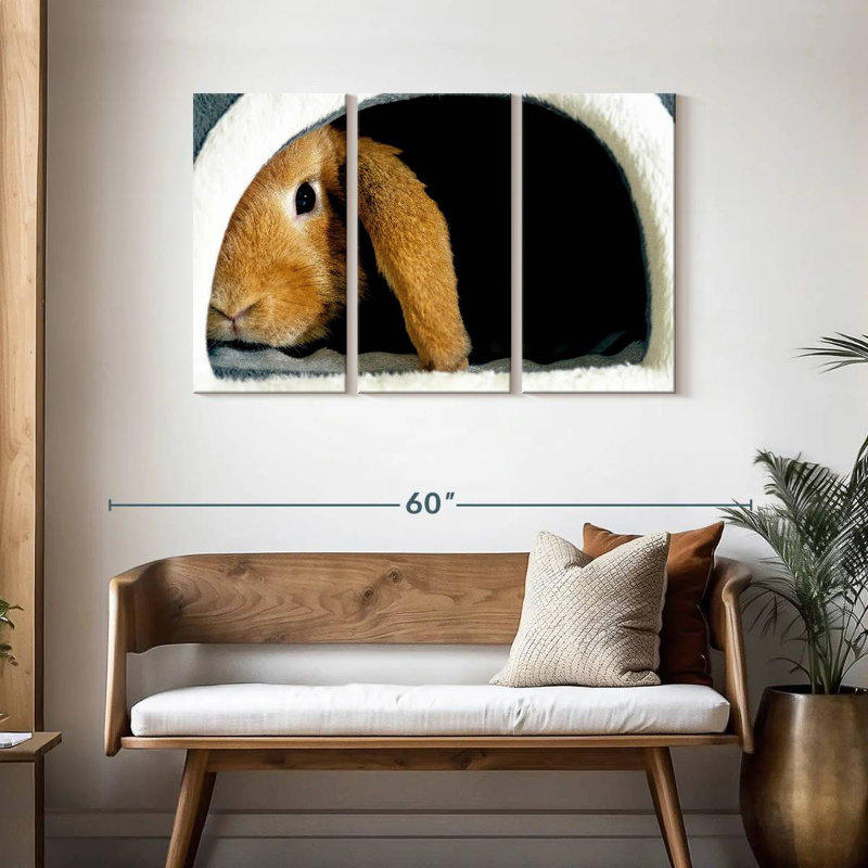 Brampt Rabbit Home, 28" H x 45" W