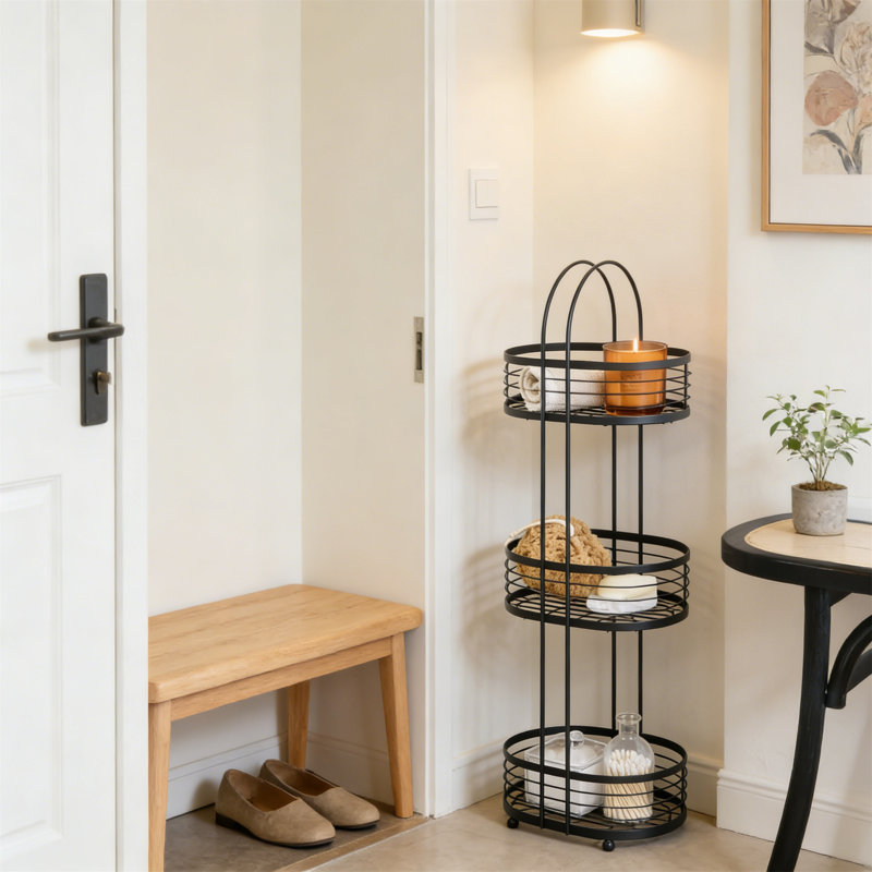 Metal Bathroom Shelves