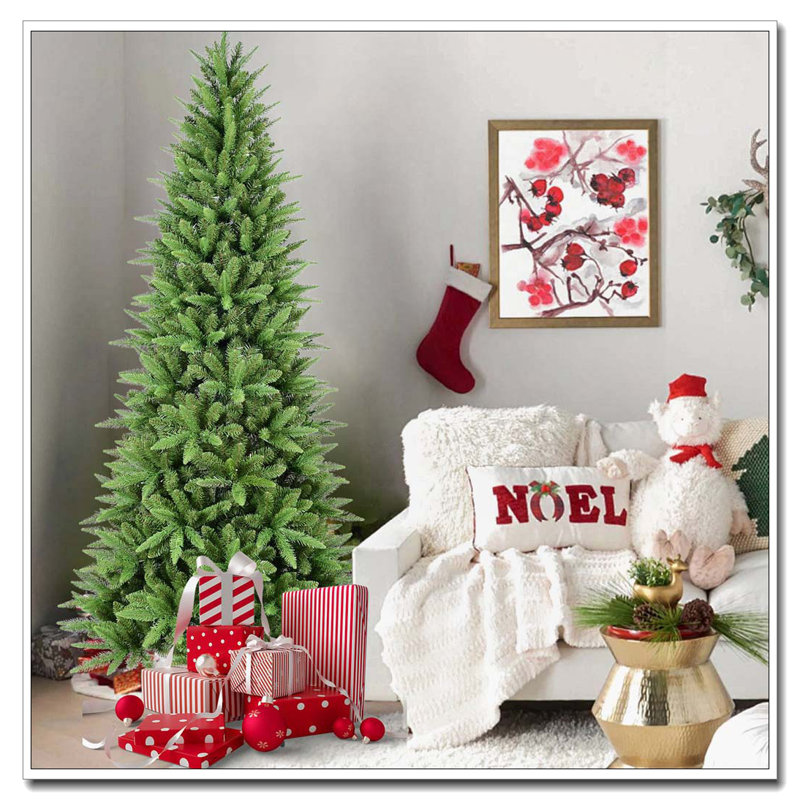 Arbre de Noël mince 7,5 pi, Non, H 7,5 pi