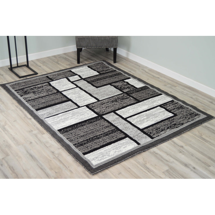 Tapis gris Anar