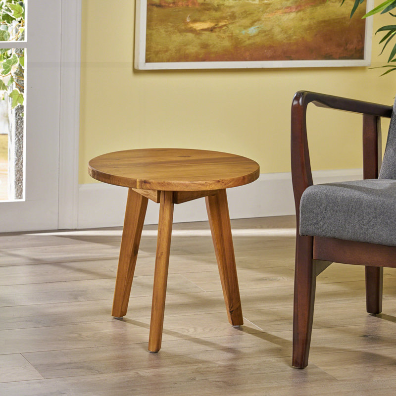 Table d'appoint d'extérieur Farmhouse, Teinte naturelle, Teinte naturelle