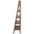 Natrona 72.5" H x 25.25" W Solid Wood Ladder Bookcase-2070314530