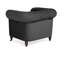 Lakefront Velvet Armchair-1663207483