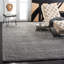 Tapis argenté à poils longs Assiya-33350103