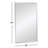 Laken Flat Wall Mirror