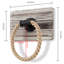 Wood Wall Mounted Rope Towel Ring-1031040466