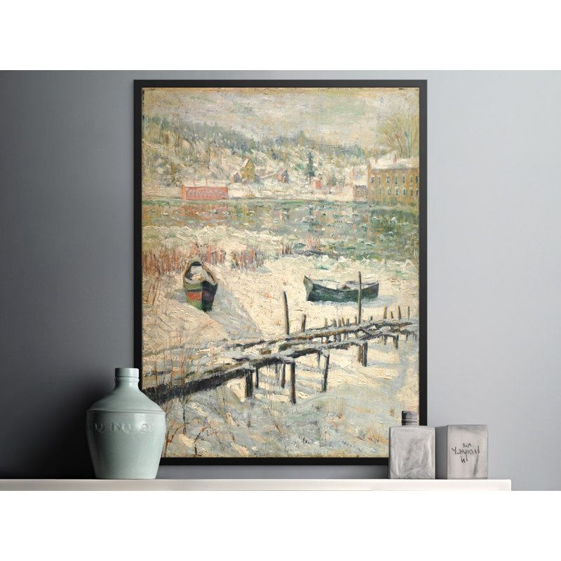 Wiesner 1 Piece Floater Frame Wall Art, 18x24