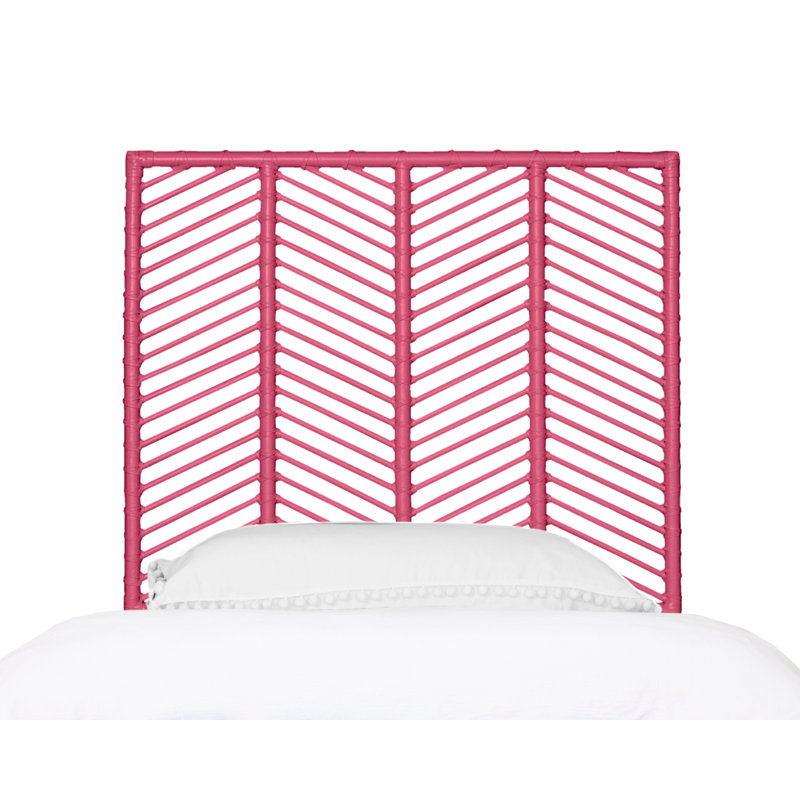 Liam Collection Bed, Twin XL, Hot Pink