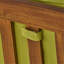 Patio Corner Chair, Green-174216869