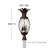 Plantation 29.5" Outdoor 12V Post Mount Lantern (Post Sold Separately)-52682420-52682419