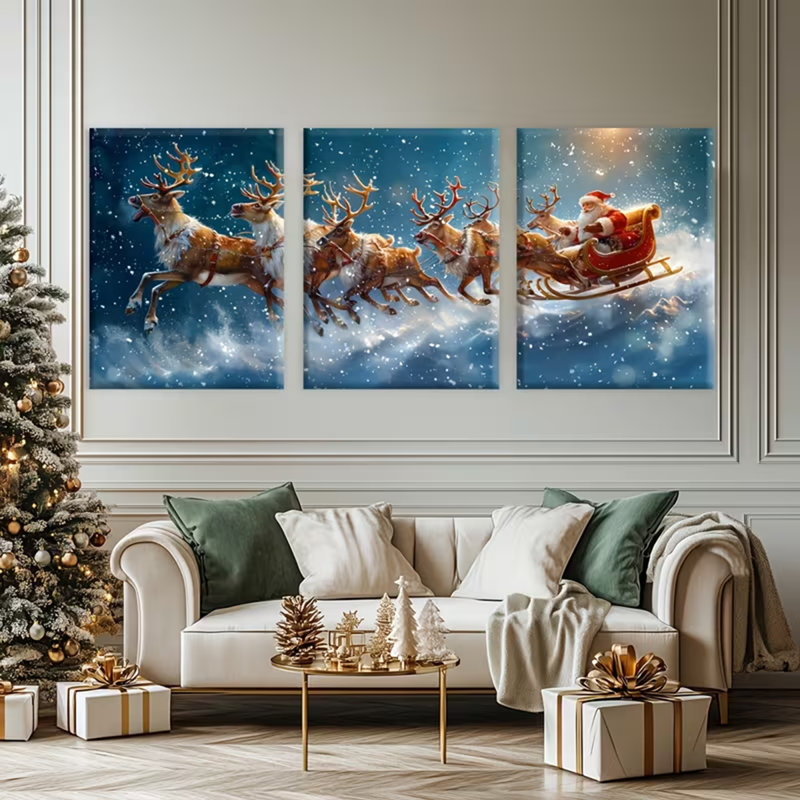 3 Piece Wrapped Canvas Print