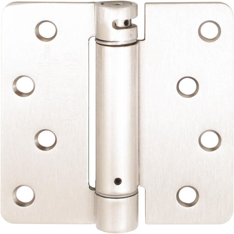 Charnière de porte simple à ressort H 5 po x l 2,6 po, Bronze rétro