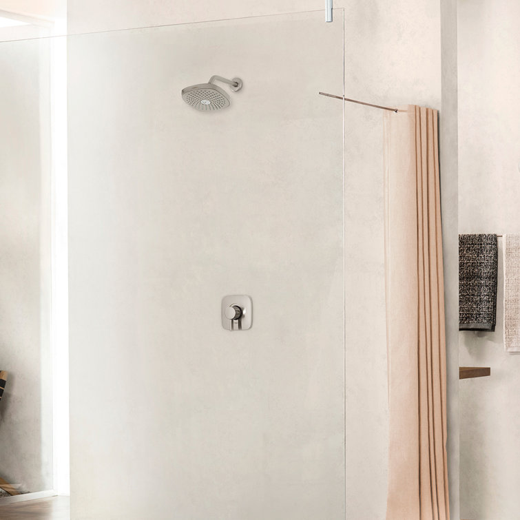 Croma Select E Pressure-Balanced Thermostatic Shower Faucet with Rough-in Valve