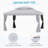 Outsunny 10' X 13' Patio Gazebo, Outdoor Gazebo Canopy Shelter With Netting And Curtains, Aluminum Frame For Garden, Lawn, Backyard And Deck