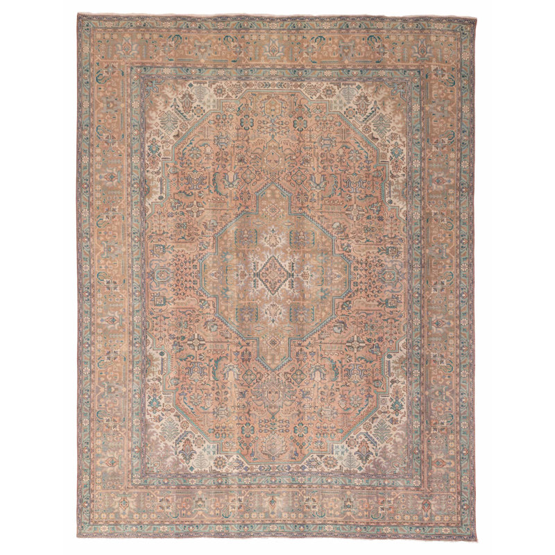 Tapis cuivre antique Antalya 9 pi 8 po x 12 pi 7 po