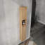 Armoire de salle de bain latérale, portes à fermeture douce, conception à fixation flottante, chêne imitation (emballage KD)-1184697452
