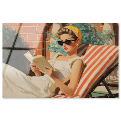 Sun-Kissed Chapters I Acrylic Print Summer Decor by Art Remedy