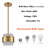 Glass Pendant Light Brass-1437586992