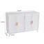Buffet avec tablettes amovibles