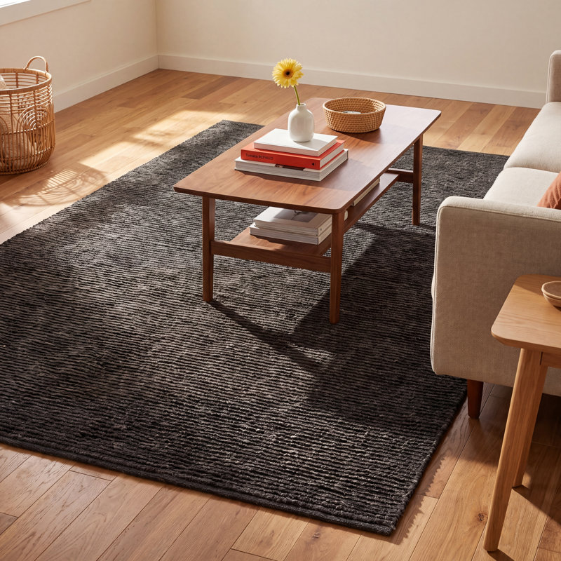 Thorwald Rectangle Wool Area Rug, Rectangle 8' x 10'