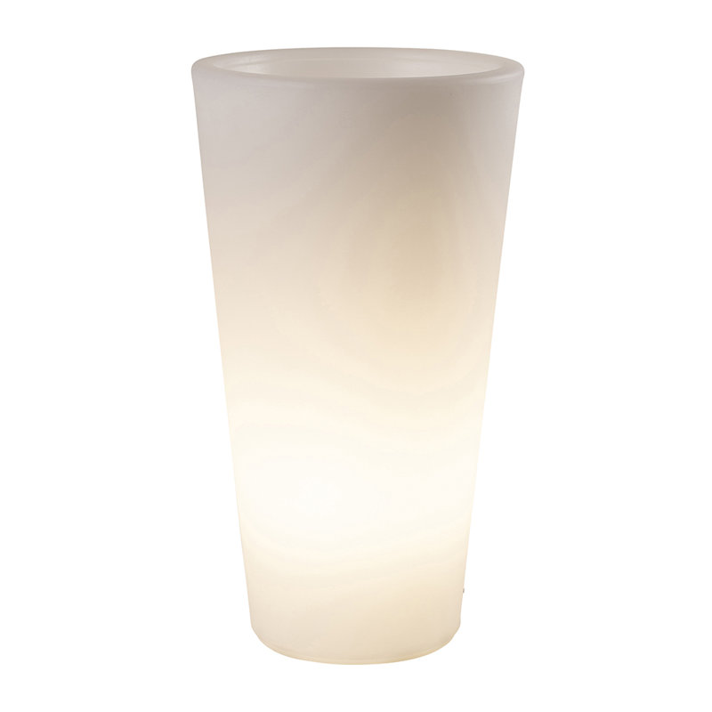 Vita Pot Planter, White, 70cm H x 39cm W x 39cm D