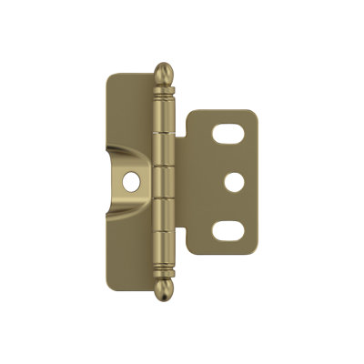 Butt/Ball Bearing Single Cabinet Overlay Hinge