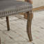 Chaise de salle à manger avec garniture capitonnée-120974090