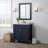 Keanon 30.5'' Single Bathroom Vanity with Solid Surface Top-1835183270