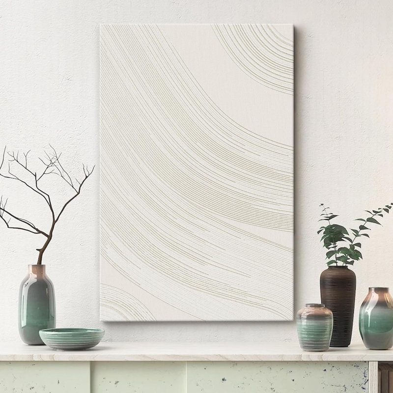 Décoration murale nordique contemporaine géométrique abstraite géométrique blanche, H 24 po x l 16 po x P 1,5 po