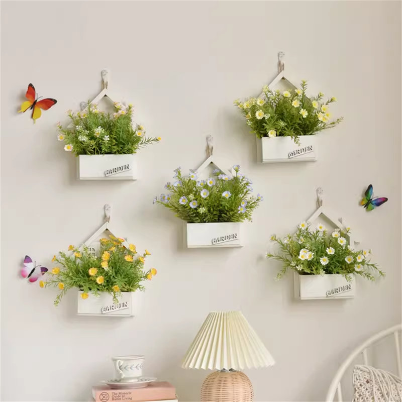 Wall-Mounted Artificial Flower