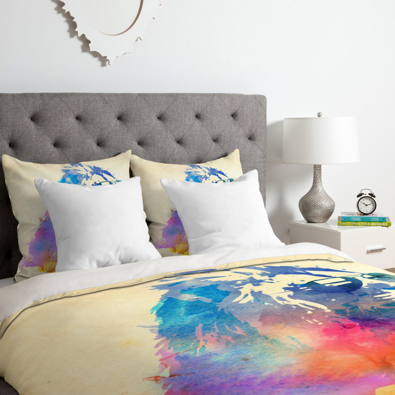 Ensemble de housse de couette leo, Housse de couette pour très grand lit et 2 très 