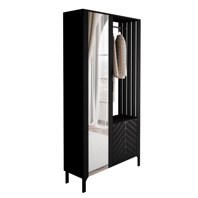 2 Door Manufactured Wood Wardrobe