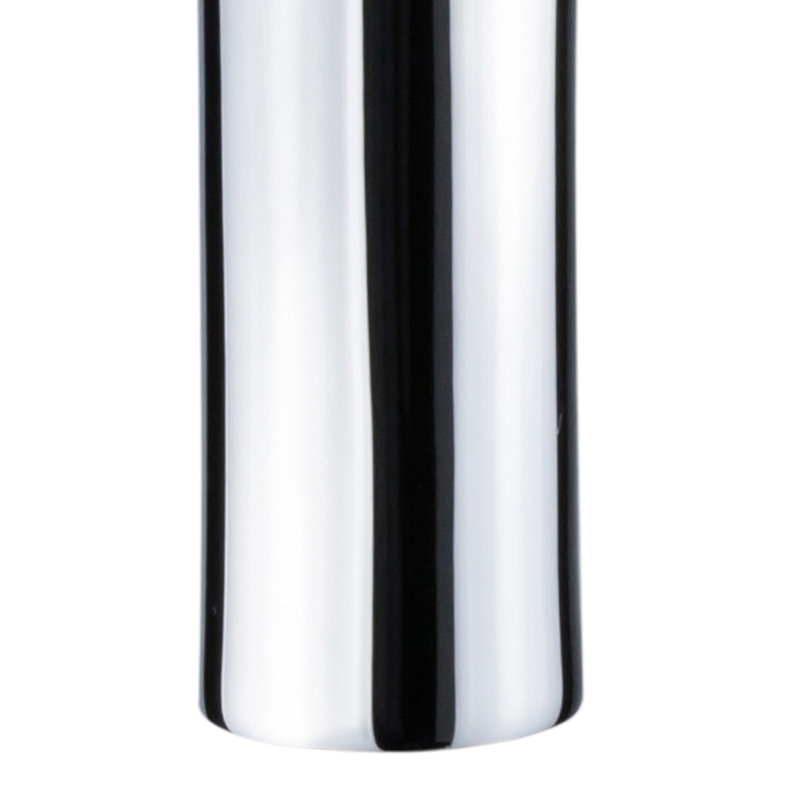 Robinet de lavabo luxueux à finition nickel brossé