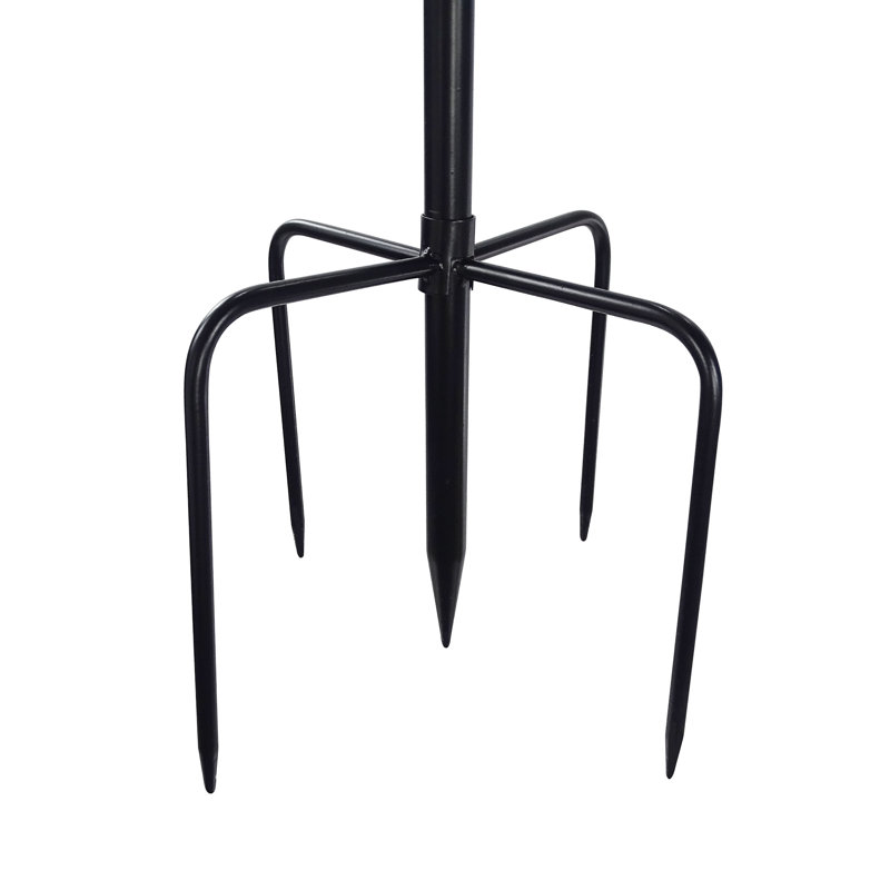 Piquet de jardin en métal 85 po pour jardin, patio et pelouse