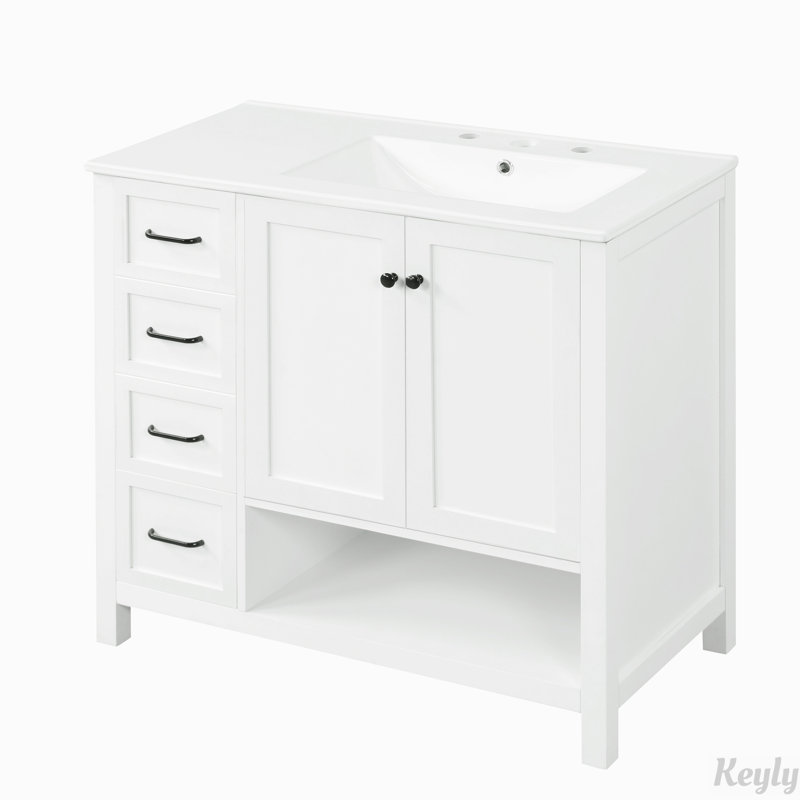 Meuble-lavabo 36 po avec comptoir d'évier