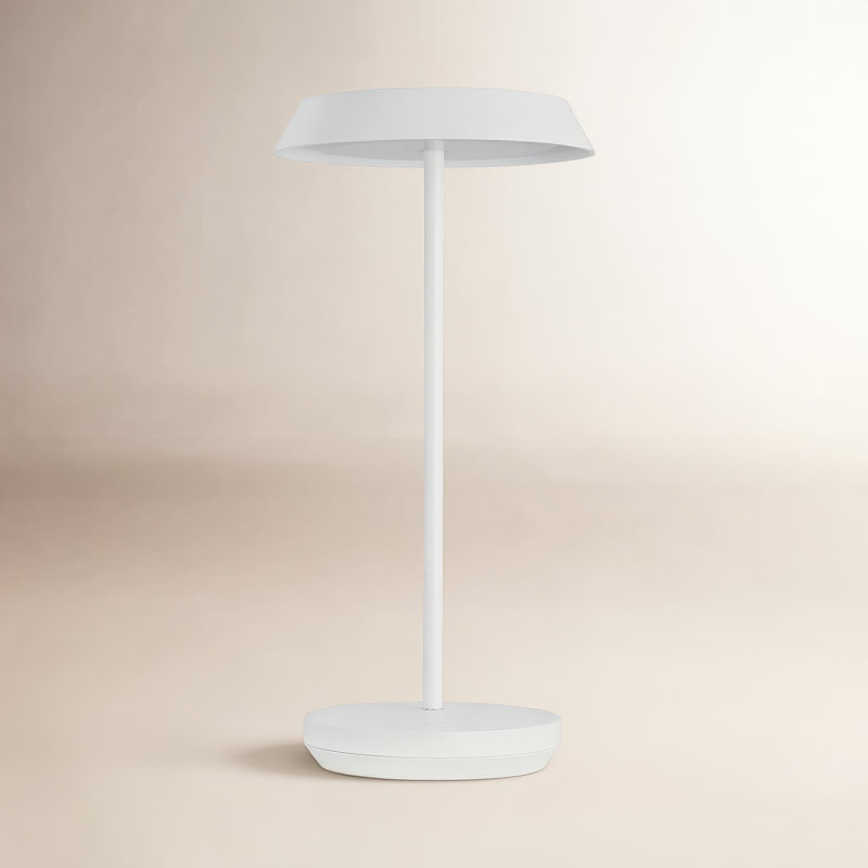 Tepa Accent Rechargeable Table Lamp, Matte White