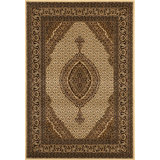 Palfrey Collection Cream Traditional Area Rug