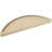 Segment Arch Smooth Signature Urethane Pediment, Primed Tan-102752849-113022678