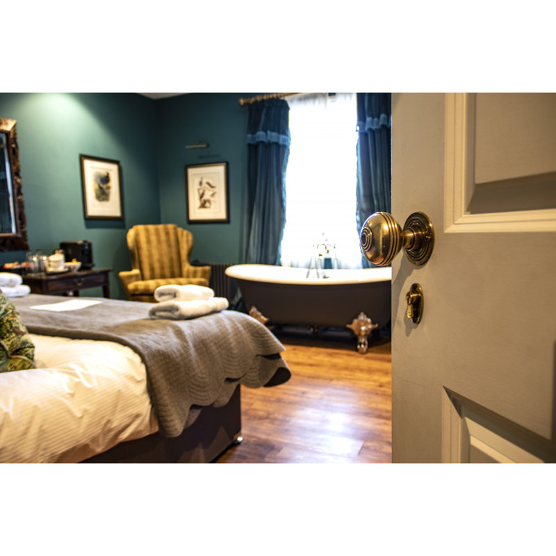 Prestbury Dummy Knobset, Aged Brass