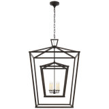 Chapman & Myers Darlana Large Double Cage Lantern
