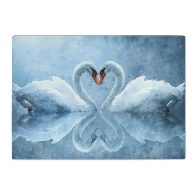 White Swan Vol.3 Painting Chopping Board