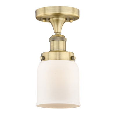 Pontus Glass Semi Flush Mount