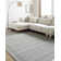 Lavande Striped Wool Area Rug