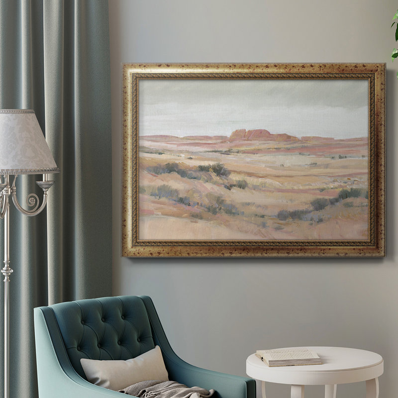 Toile encadrée de qualité supérieure Southwest Landscape II - prête à être accrochée