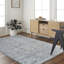 Tapis oriental en viscose / polyester / acrylique tissé à la machine Oriental-571551794