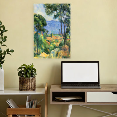 «Forest of Trees», reproduction d'art classique classique de la forêt côtière abstraite