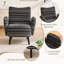 Chaise avec accoudoirs rembourrés 30,3 po-1450831389