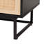 Armoire d'appoint ronde à 2 portes Bigner